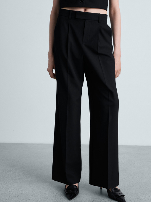 Брюки классические MANGO модель 87045140_99 Фото