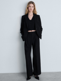 Классические штаны MANGO модель 87045140_99 Фото