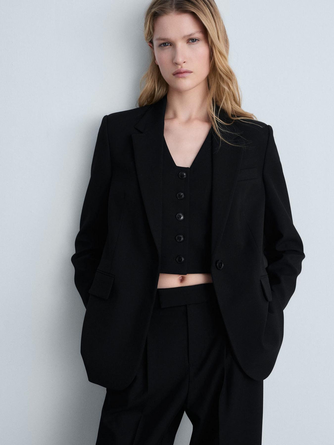 Пиджак MANGO модель 87085139_99 Фото