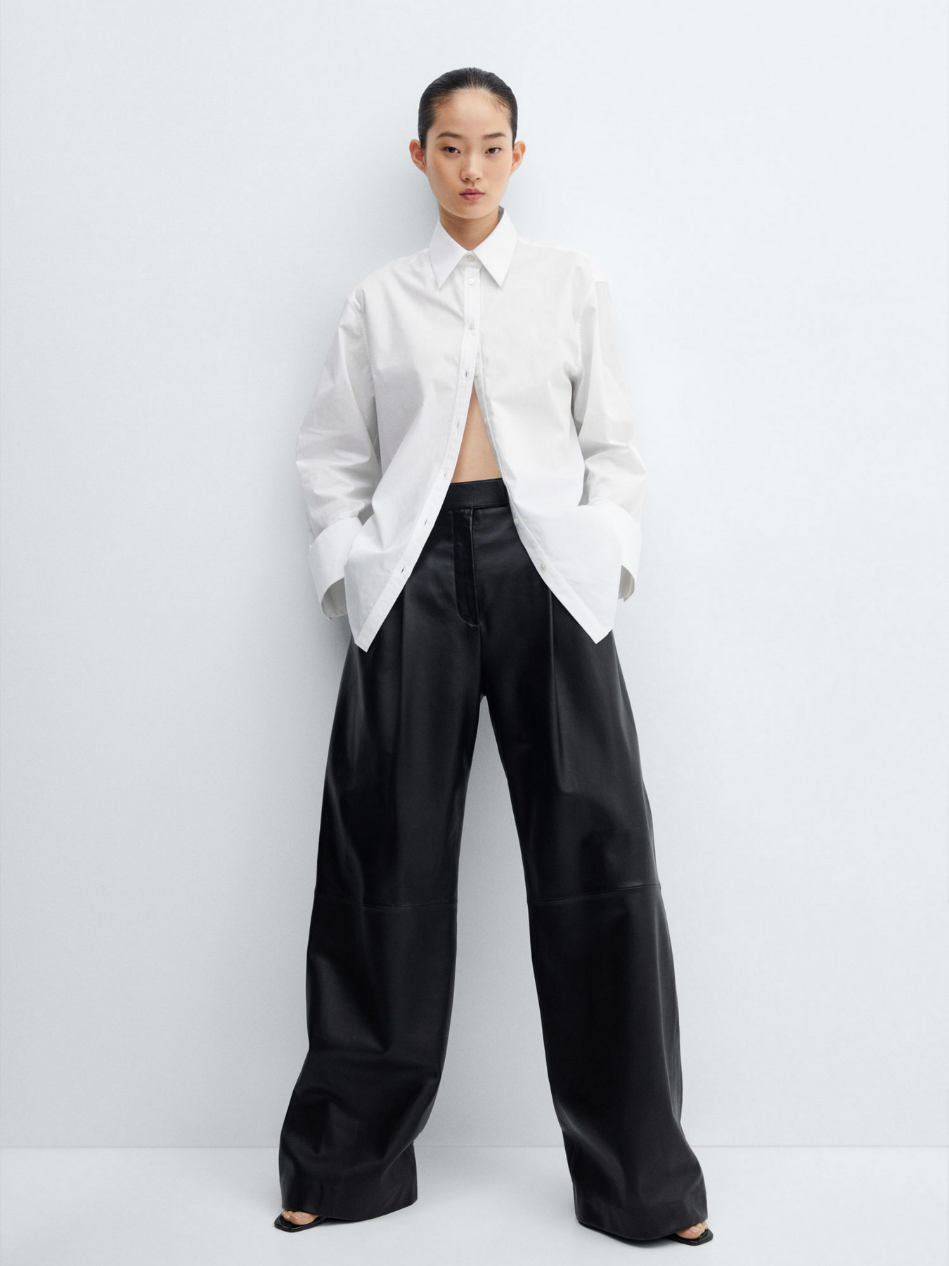 Сорочка MANGO Valen модель 57057756_2 Фото