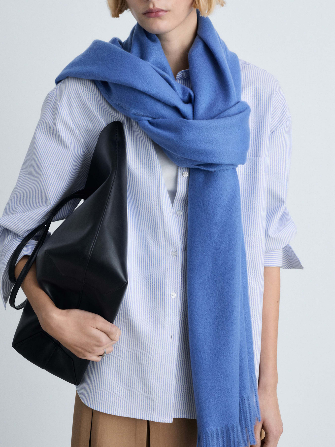 Рубашка MANGO модель 87064080_50 Фото