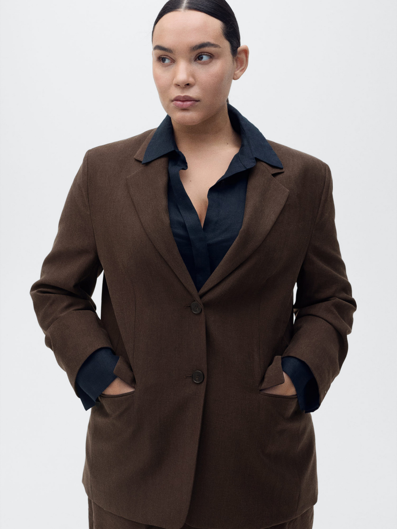 Пиджак MANGO модель 87055769_30 Фото