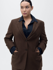 Пиджак MANGO модель 87055769_30 Фото