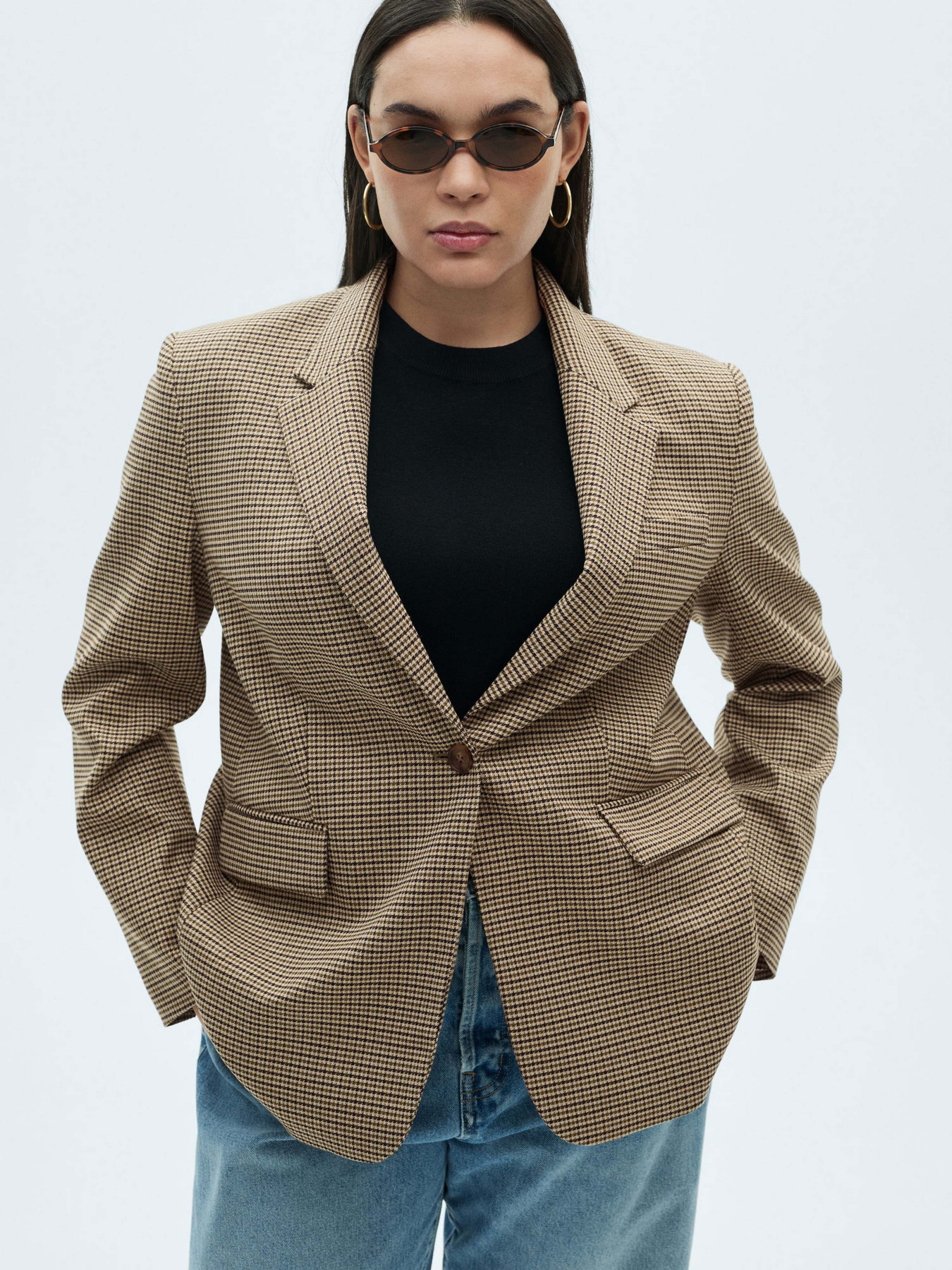 Пиджак MANGO модель 87075141_30 Фото