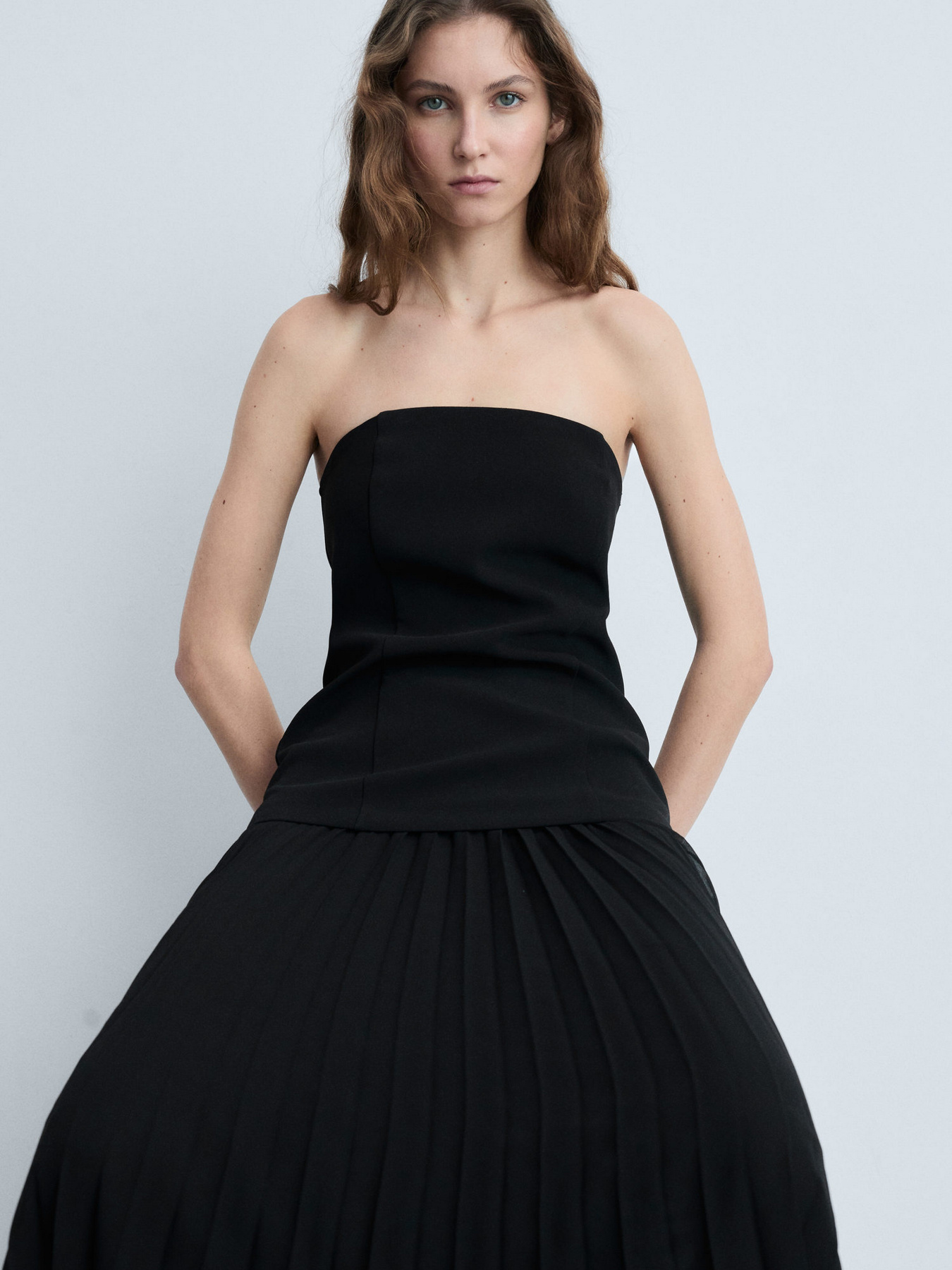 Платье миди MANGO модель 87014813_99 Фото