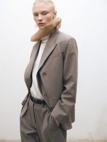 Штани класичні MANGO модель 87084426_35 Фото