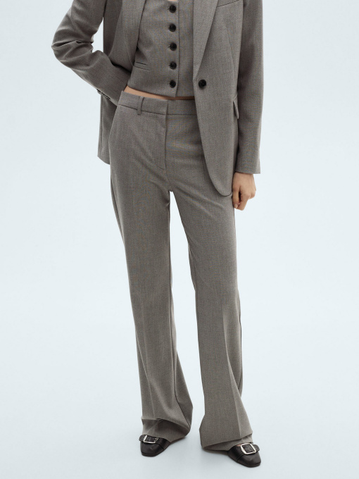 Класичні штани MANGO модель 87945140_92 Фото