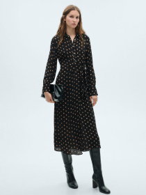 Платье миди MANGO модель 87004080_99 Фото