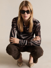 Лонгслив MANGO модель 87034093_30 Фото