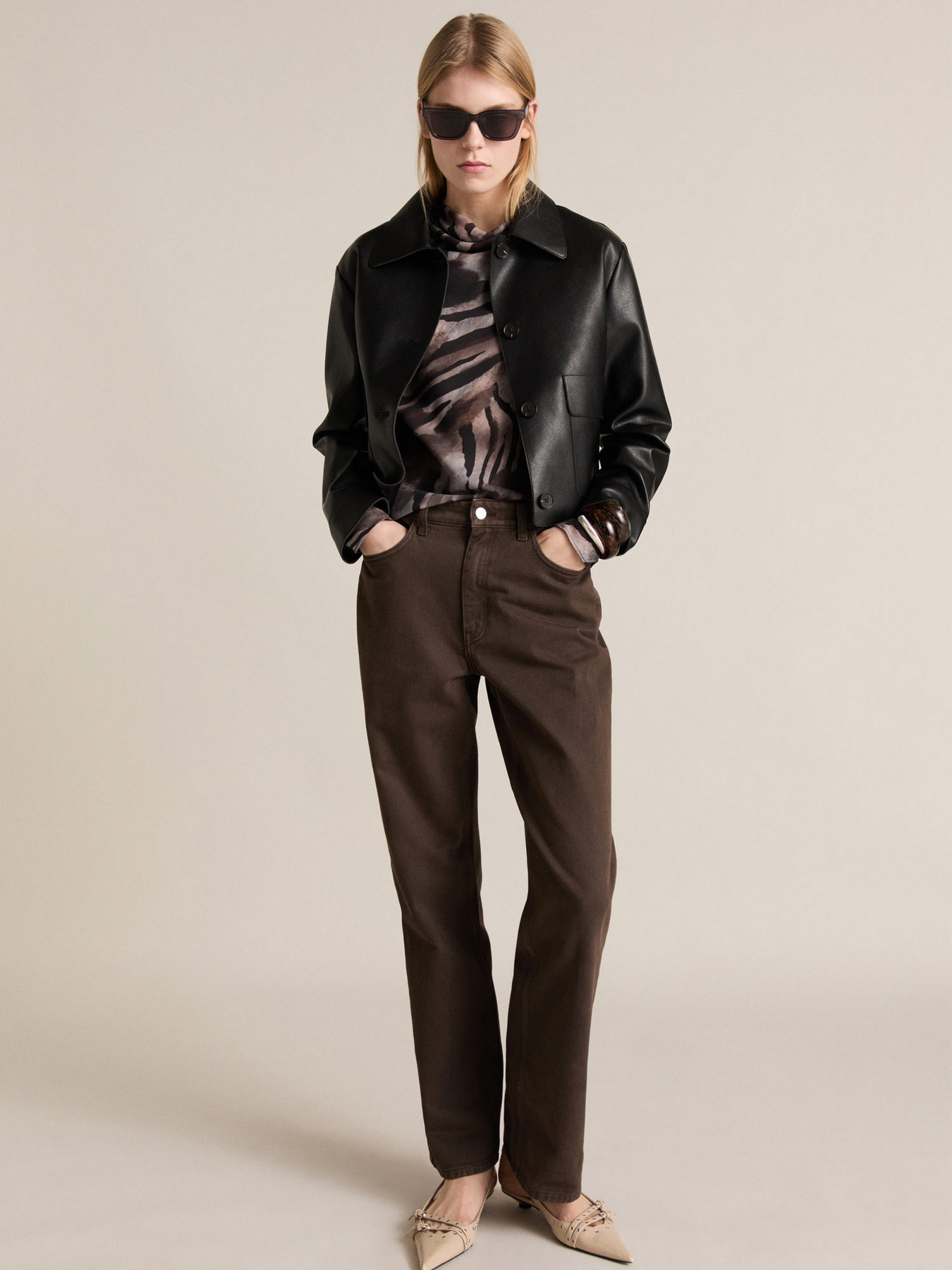 Лонгслив MANGO модель 87034093_30 Фото