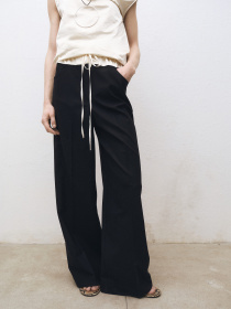 Повседневные штаны MANGO модель 87074423_99 Фото