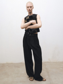 Классические штаны MANGO модель 87084426_99 Классические штаны MANGO модель 87084426_99 Фото