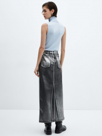 Юбка макси MANGO Shimmer модель 57049104_99 Фото