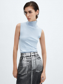 Спідниця максі MANGO Shimmer модель 57049104_99 Фото