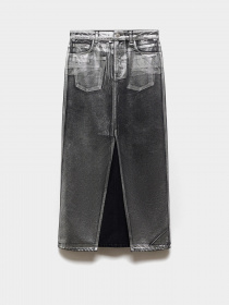 Спідниця максі MANGO Shimmer модель 57049104_99 Фото