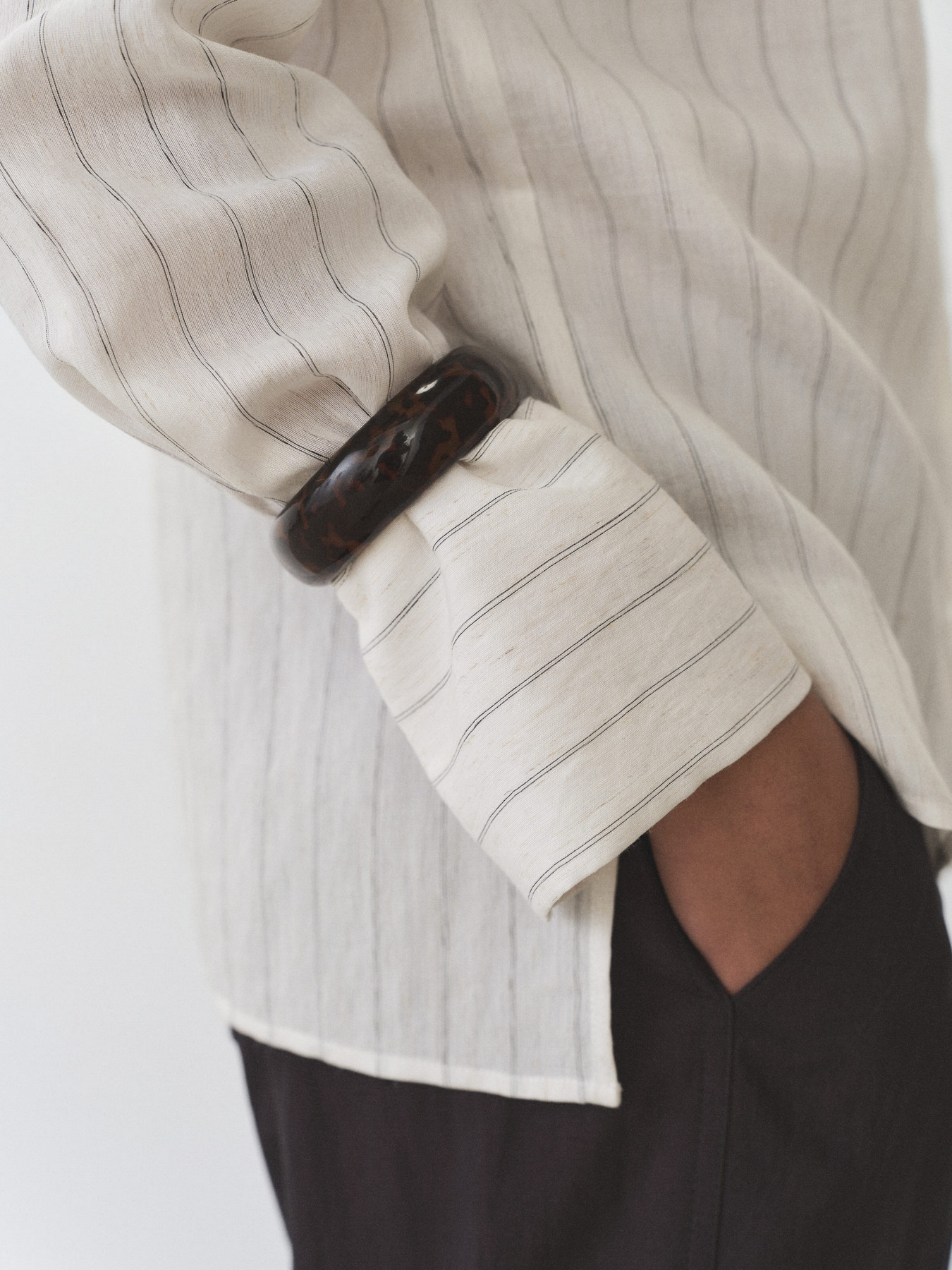 Рубашка MANGO модель 87035744_5 Фото