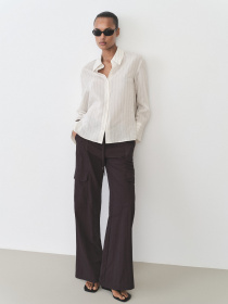 Рубашка MANGO модель 87035744_5 Фото