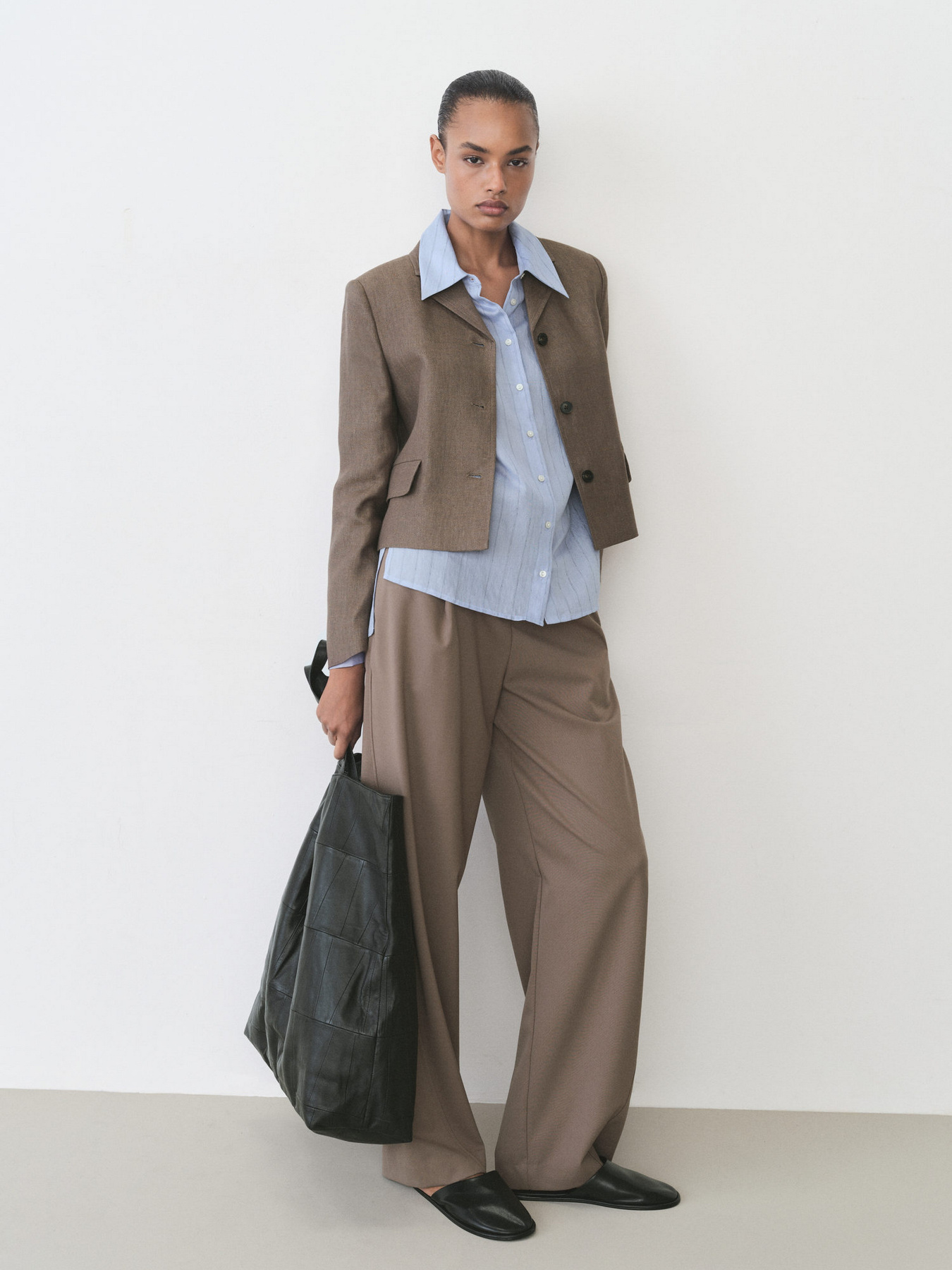 Рубашка MANGO модель 87035744_52 Фото