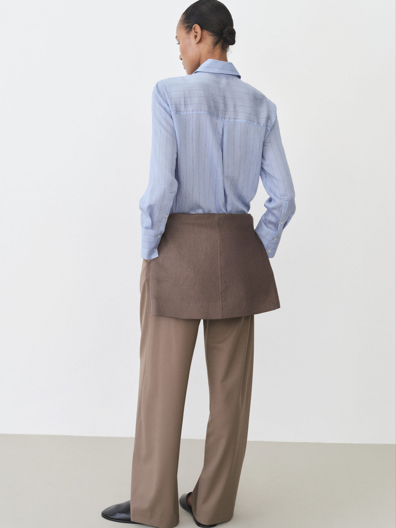 Рубашка MANGO модель 87035744_52 Фото