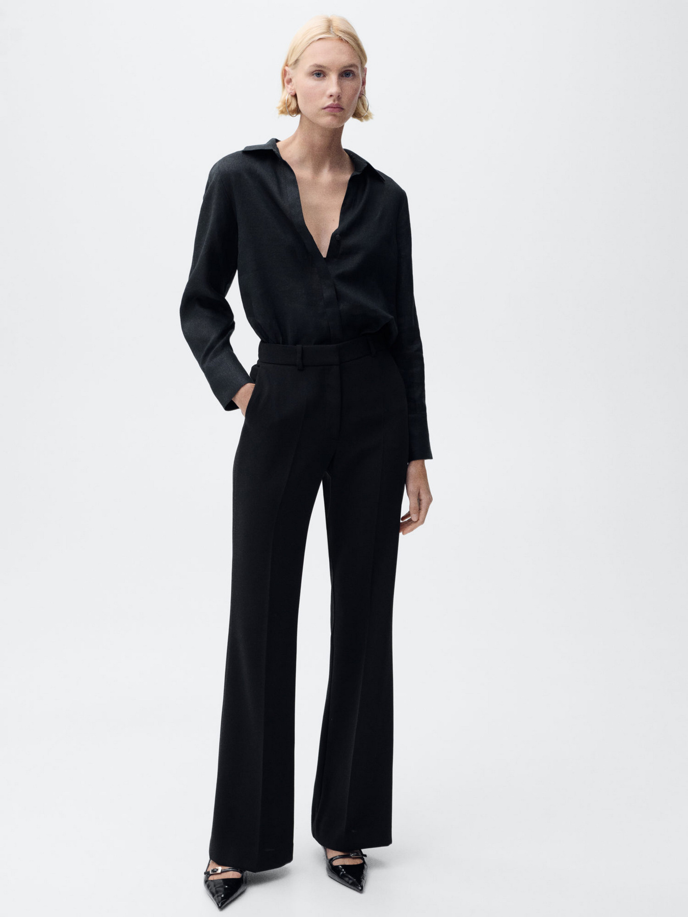 Сорочка MANGO модель 87045735_99 Фото