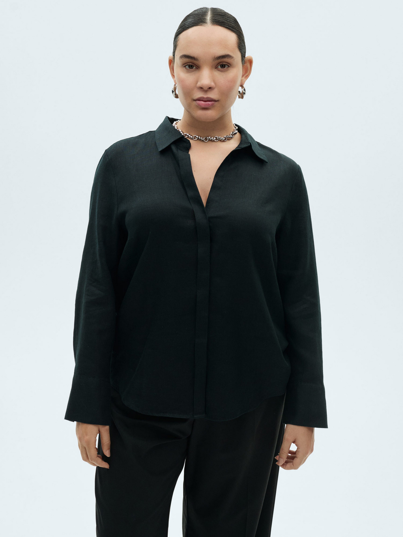 Сорочка MANGO модель 87045735_99 Фото