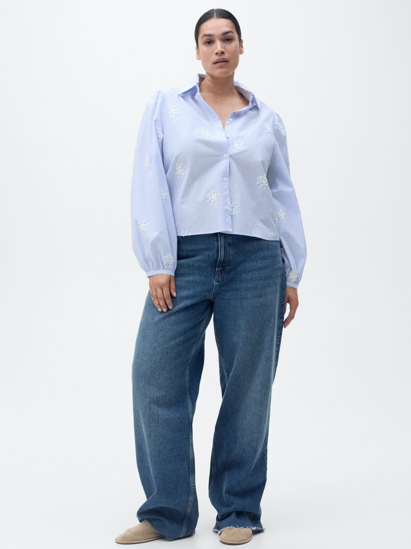 Сорочка MANGO модель 87055741_50 Фото