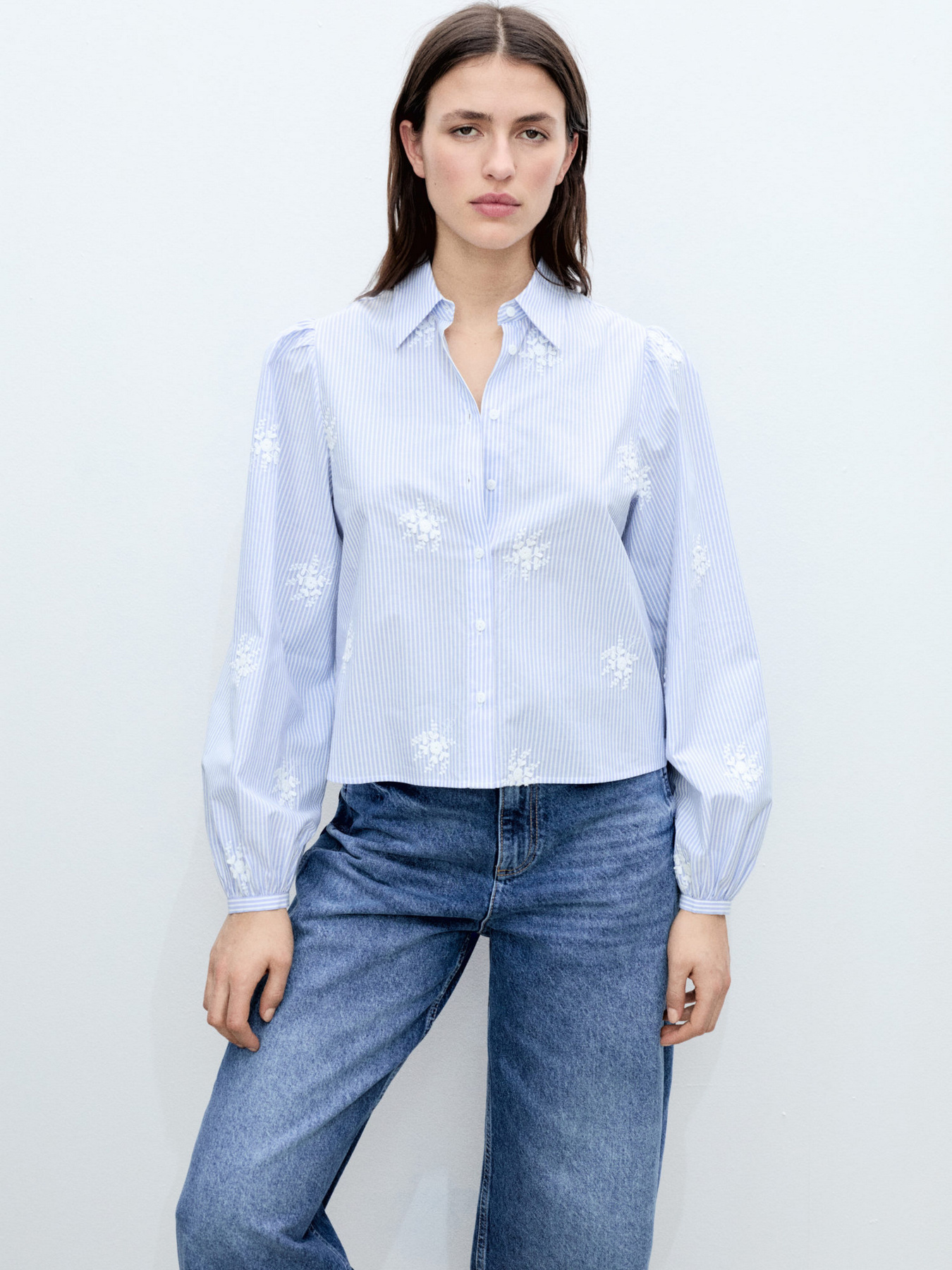 Сорочка MANGO модель 87055741_50 Фото