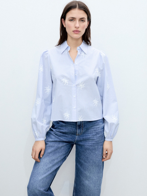 Рубашка MANGO модель 87055741_50 Фото