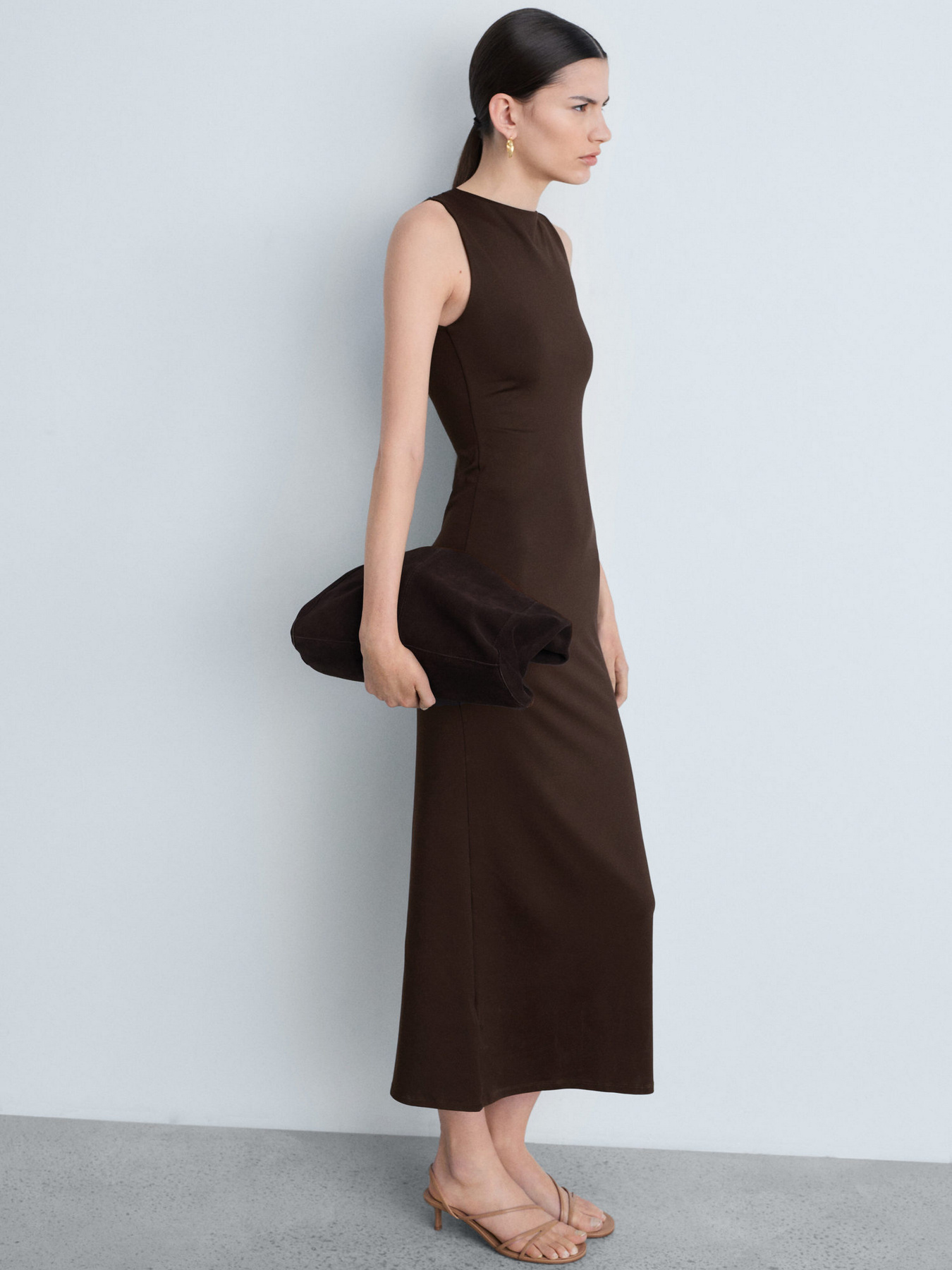 Сукня міді MANGO модель 87085751_30 Фото