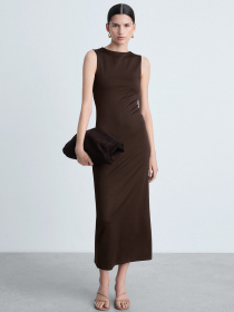 Платье миди MANGO модель 87085751_30 Фото