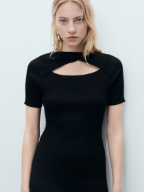 Платье миди MANGO модель 87095753_99 Фото