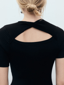 Платье миди MANGO модель 87095753_99 Фото