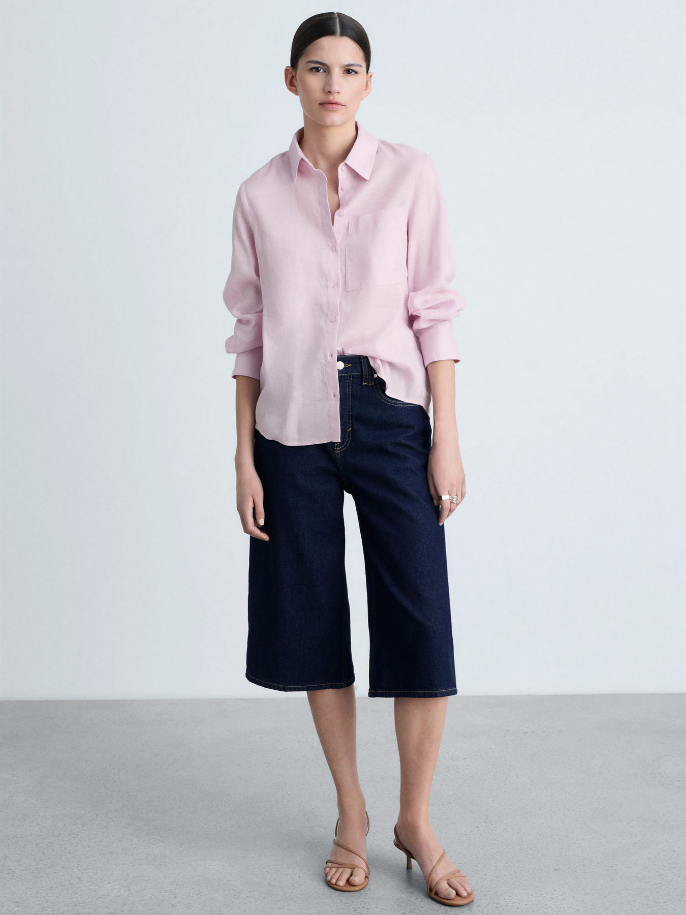 Сорочка MANGO модель 87085729_61 Фото