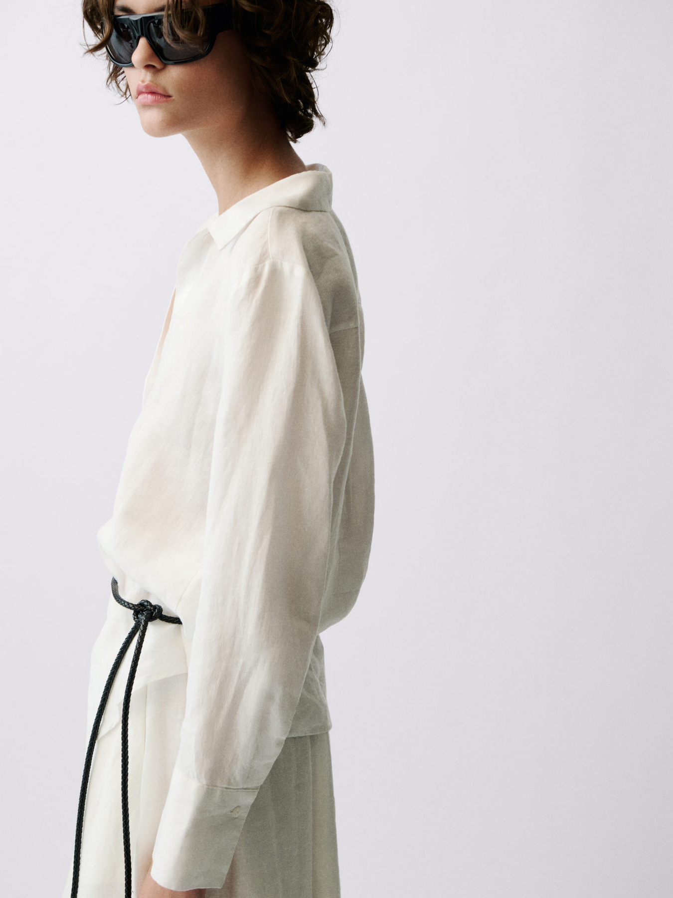 Рубашка MANGO модель 87095734_1 Фото