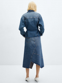 Юбка миди MANGO Zendaya модель 57069118_TO Фото