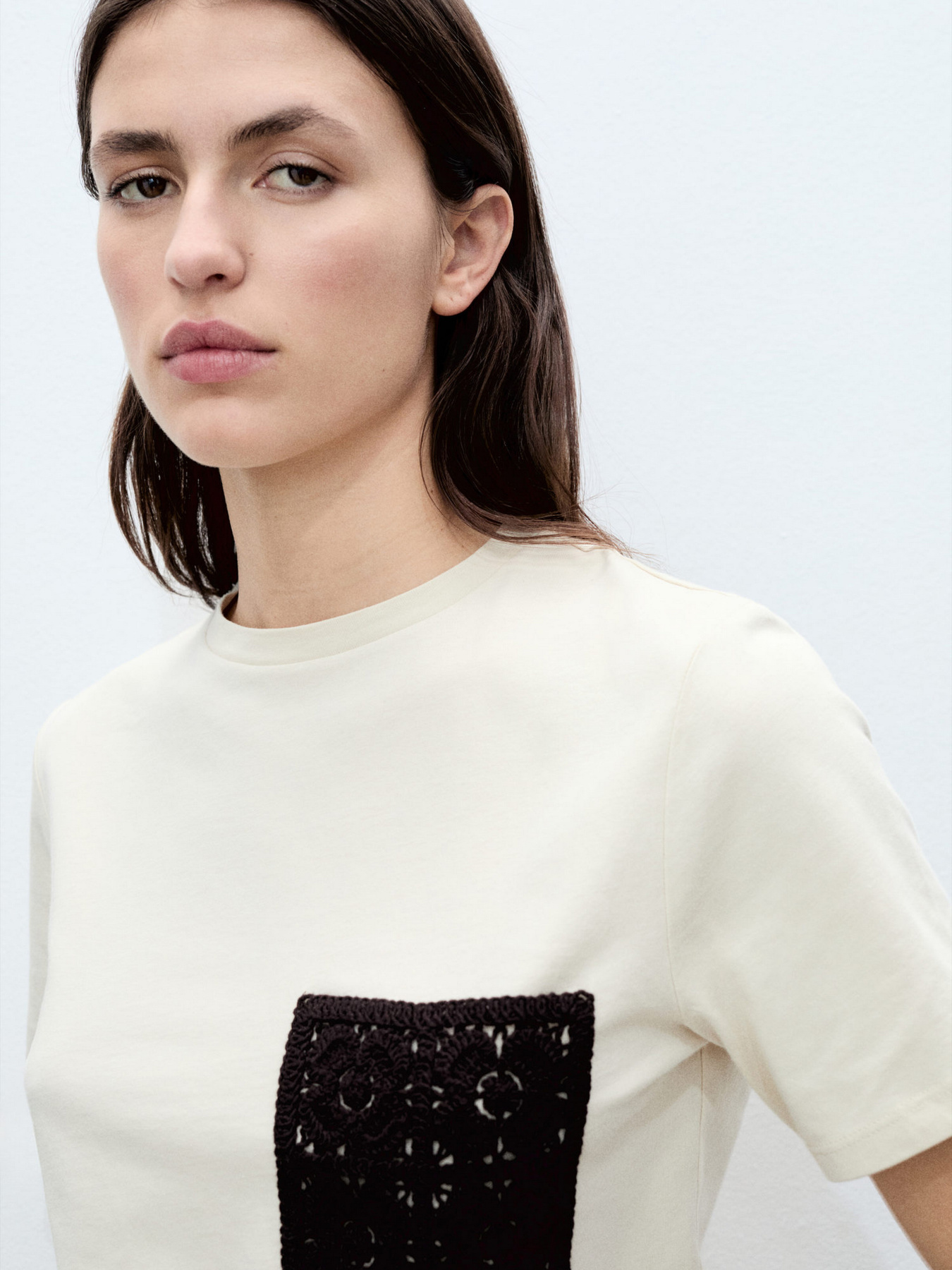 Футболка MANGO модель 87025762_8 Фото