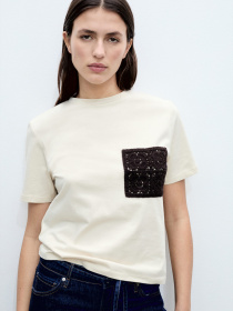 Футболка MANGO модель 87025762_8 Футболка MANGO модель 87025762_8 Фото