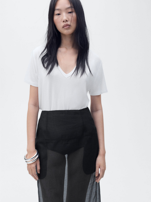 Футболка MANGO модель 87044080_1 Фото