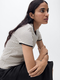 Футболка MANGO модель 87045749_2 Фото