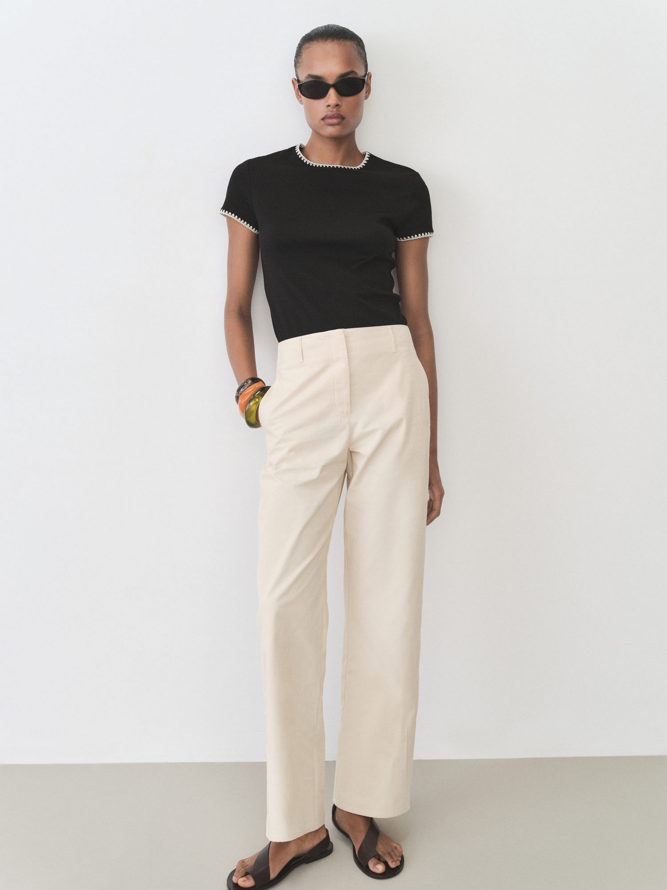 Футболка MANGO модель 87045749_99 Фото