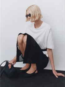 Футболка MANGO модель 87085756_2 Фото