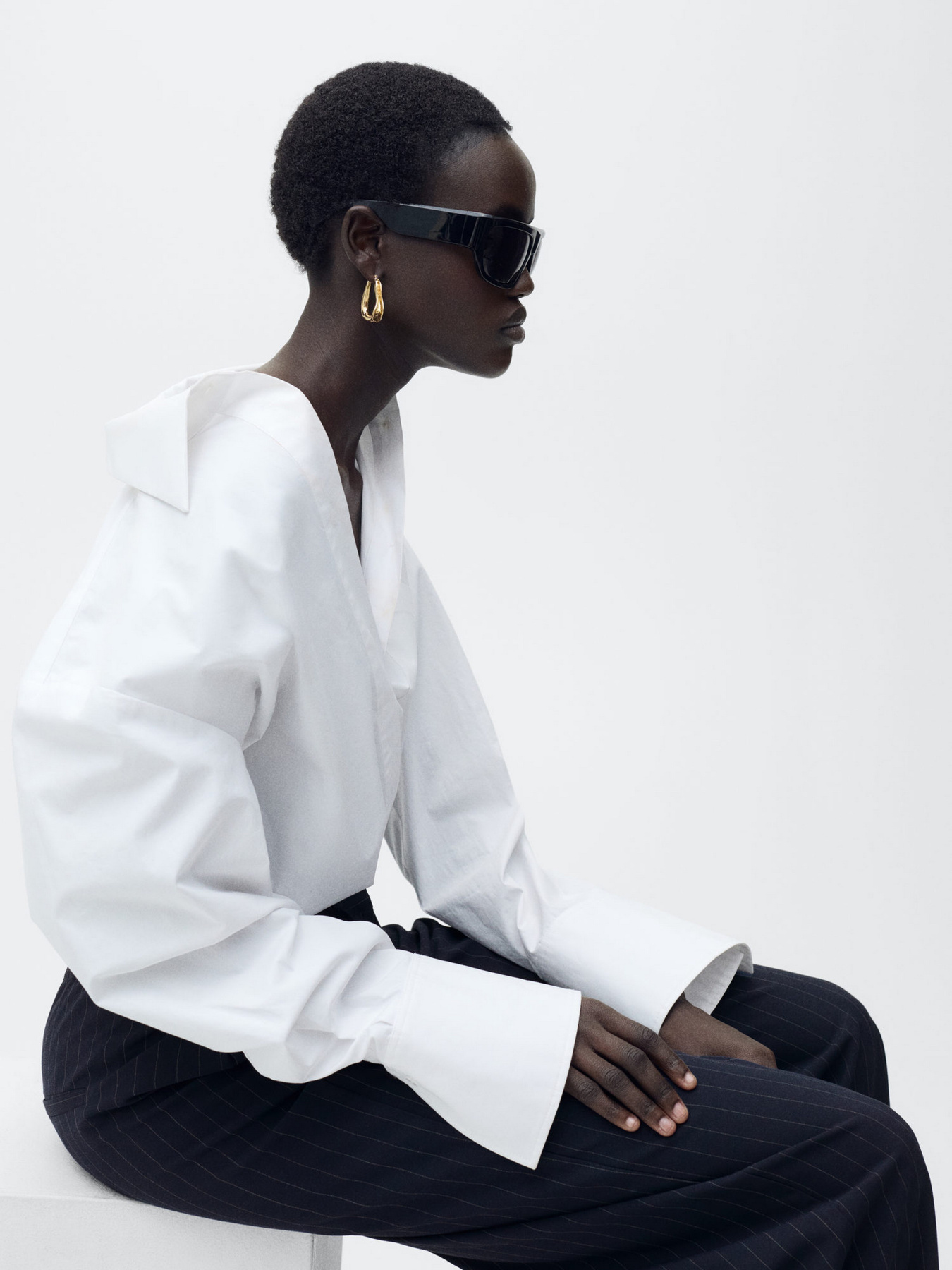 Штани класичні MANGO модель 87090651_56 Фото