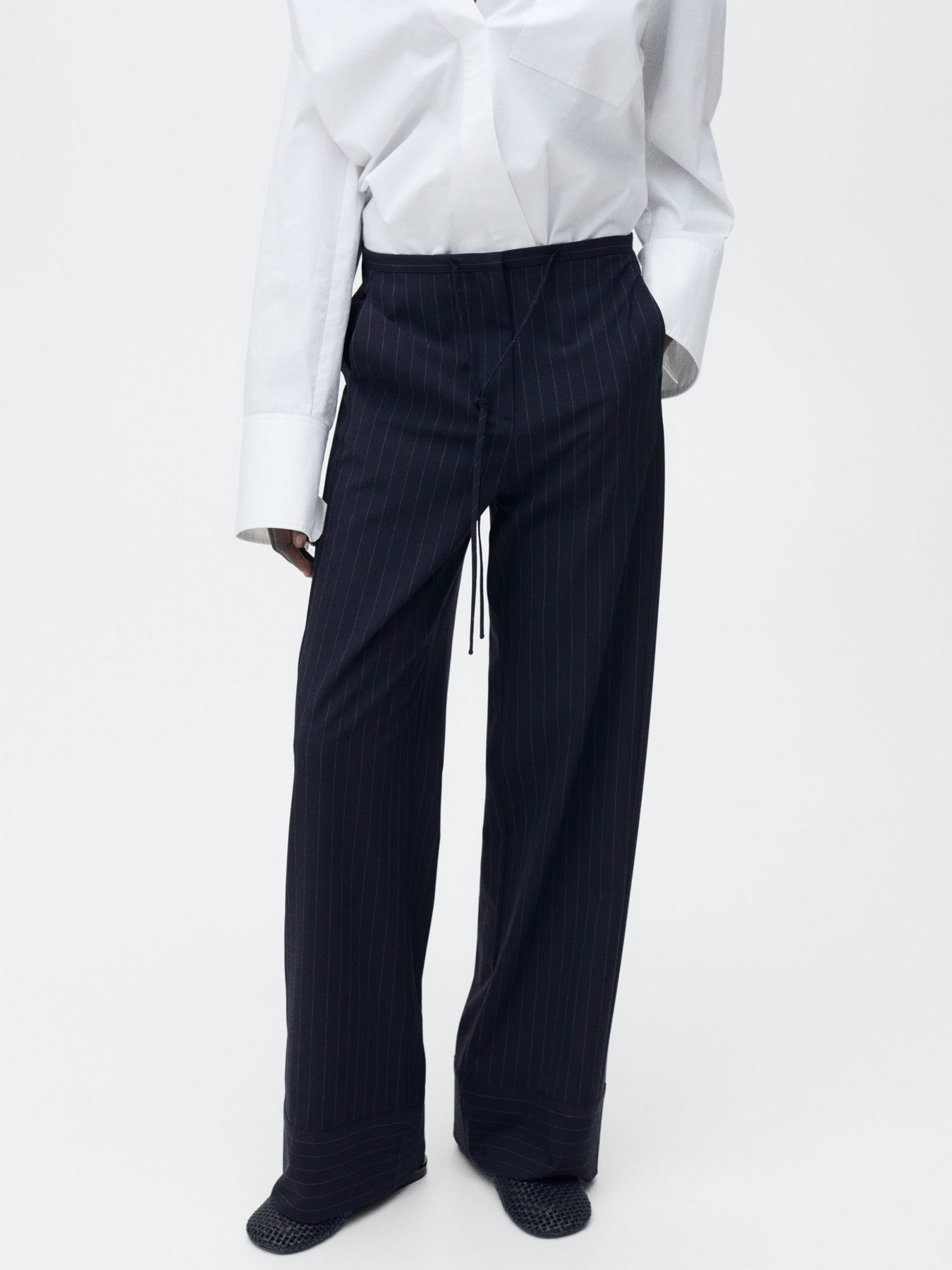 Штани класичні MANGO модель 87090651_56 Фото