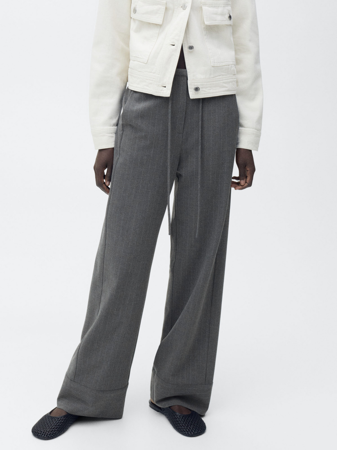 Штани класичні MANGO модель 87090651_92 Фото