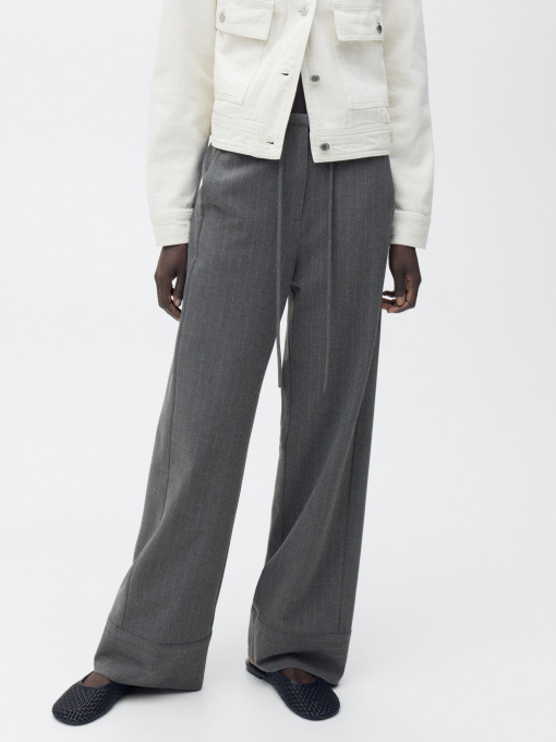 Брюки классические MANGO модель 87090651_92 Фото