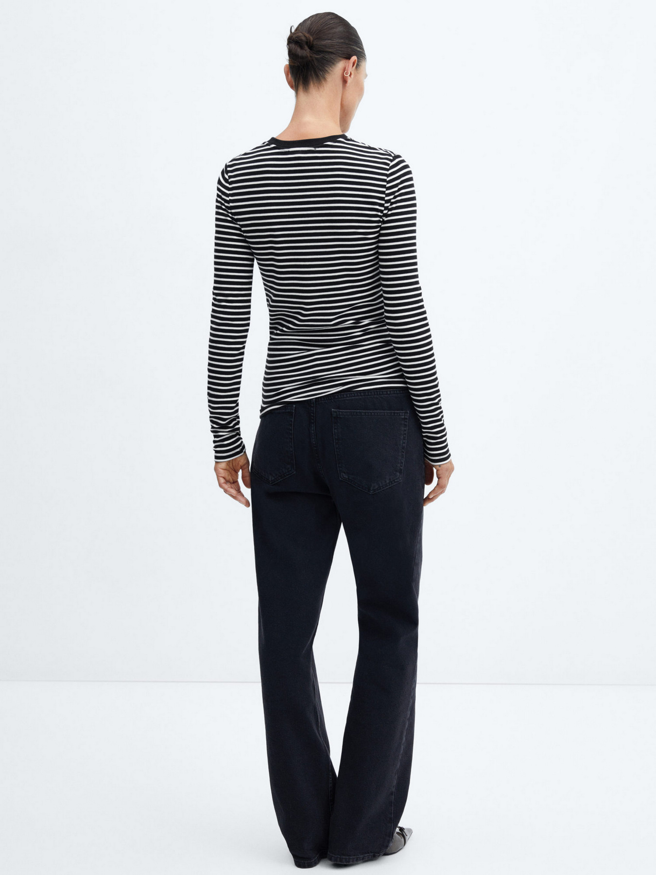 Лонгслів MANGO Danny модель 57047737_1 Фото