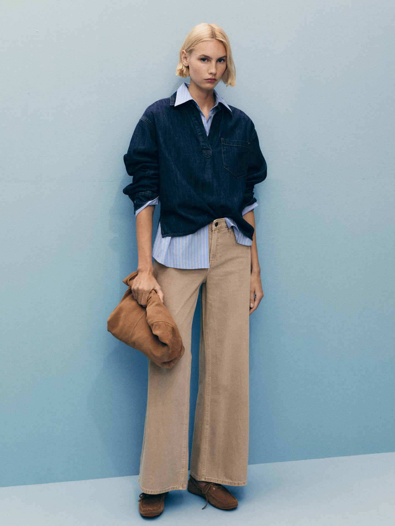 Прямые джинсы MANGO модель 87033276_7 Фото