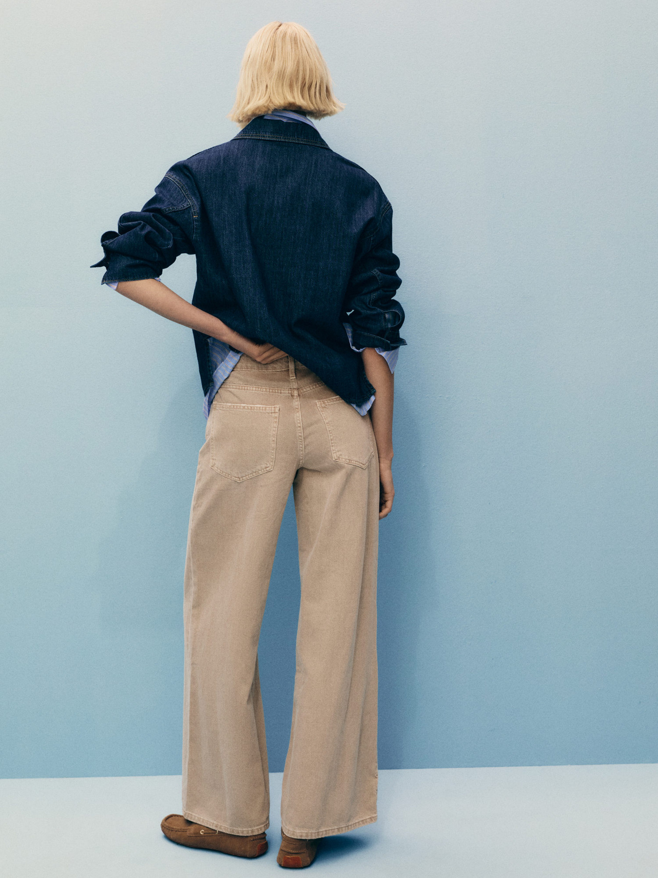 Прямые джинсы MANGO модель 87033276_7 Фото