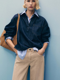 Прямі джинси MANGO модель 87033276_7 Фото