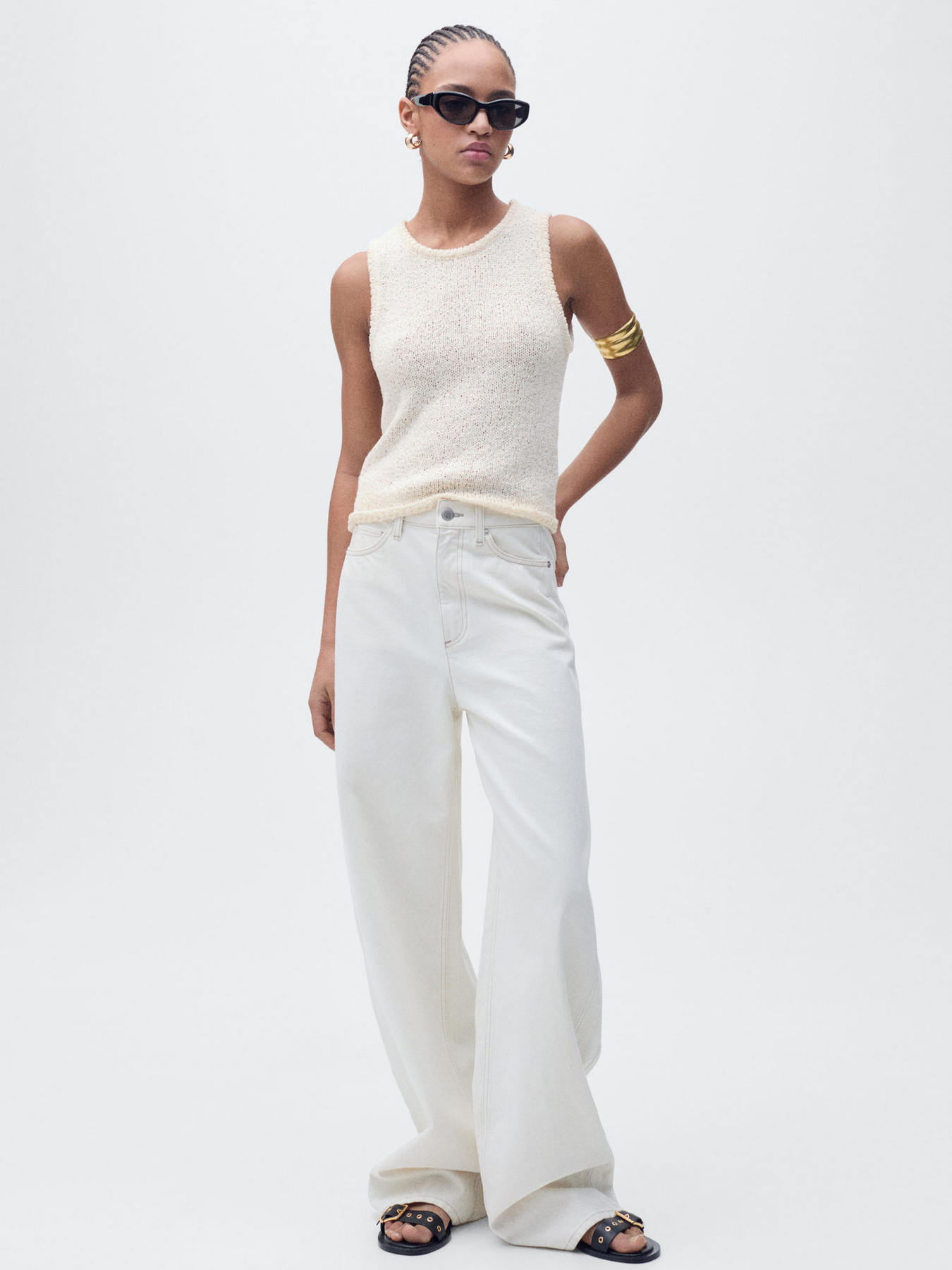 Майка MANGO модель 87045737_5 Майка MANGO модель 87045737_5 Фото